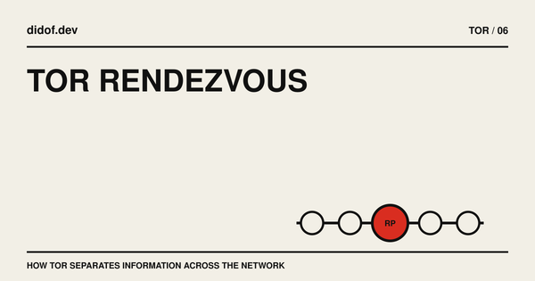 Rendezvous: How a Client and Onion Service Meet Without Knowing Each Other